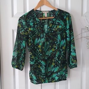 Banana Republic gorgeous 3/4 sleeves top